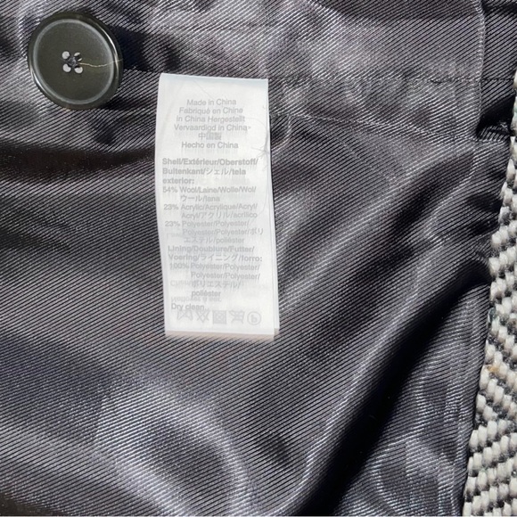 Madewell Flecked Herringbone Tweed Elmcourt Car Coat - Picture 16 of 16